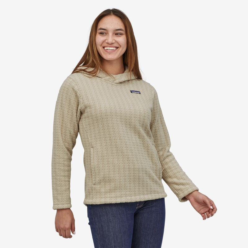 Patagonia Women's Cable Capra Fleece Hoody - Natural