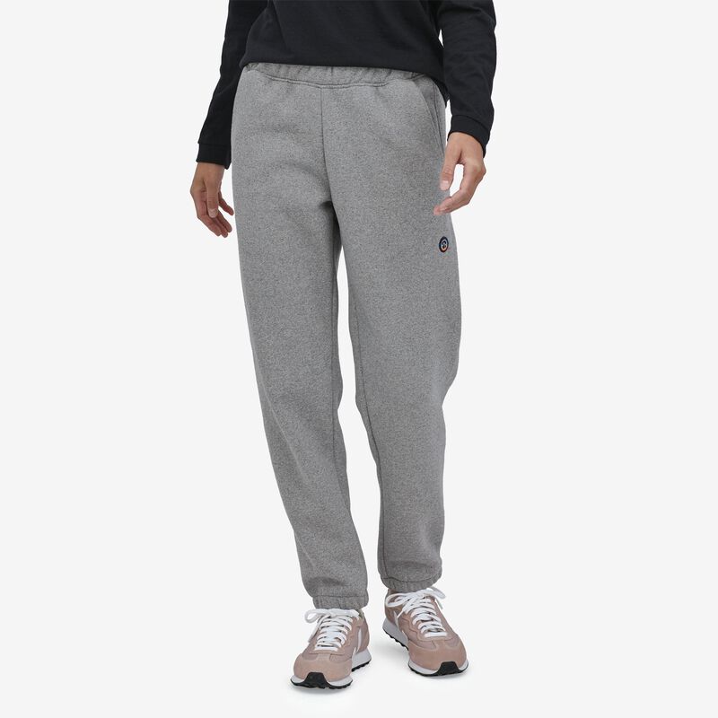 Patagonia Women's Fitz Roy Icon Uprisal Sweatpants - Gravel Heather