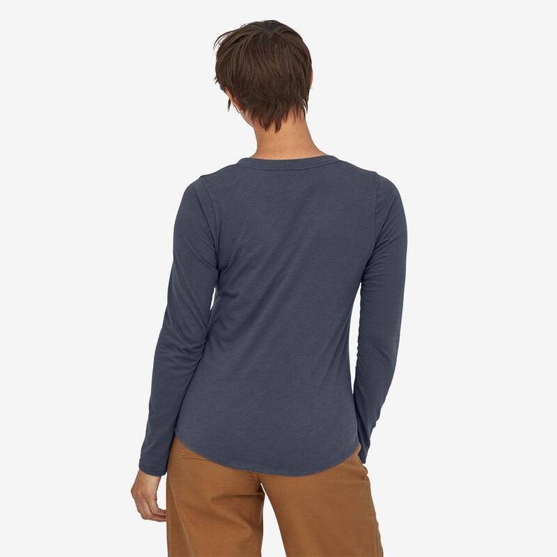 Patagonia Women's Mainstay Henley - Smolder Blue