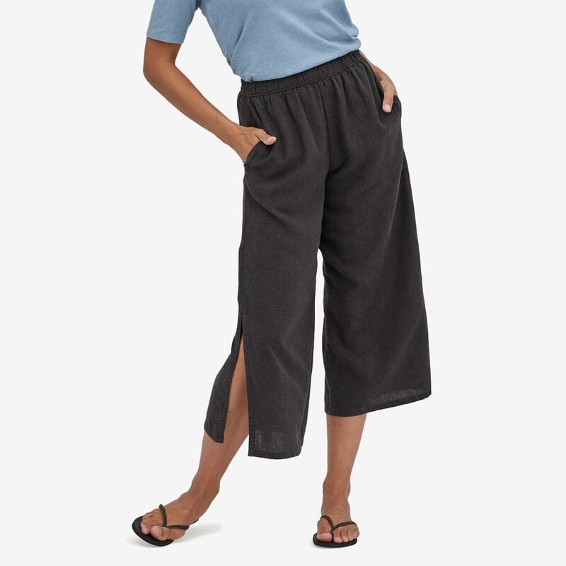 Patagonia Women's Garden Island Pants - Whole Weave: Ink Black