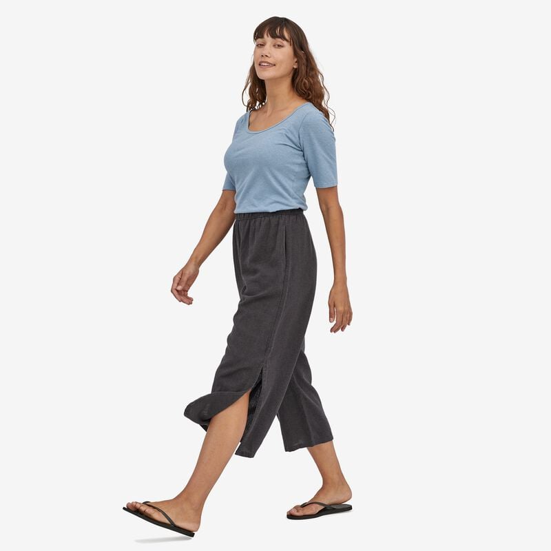 Patagonia Women's Garden Island Pants - Whole Weave: Ink Black