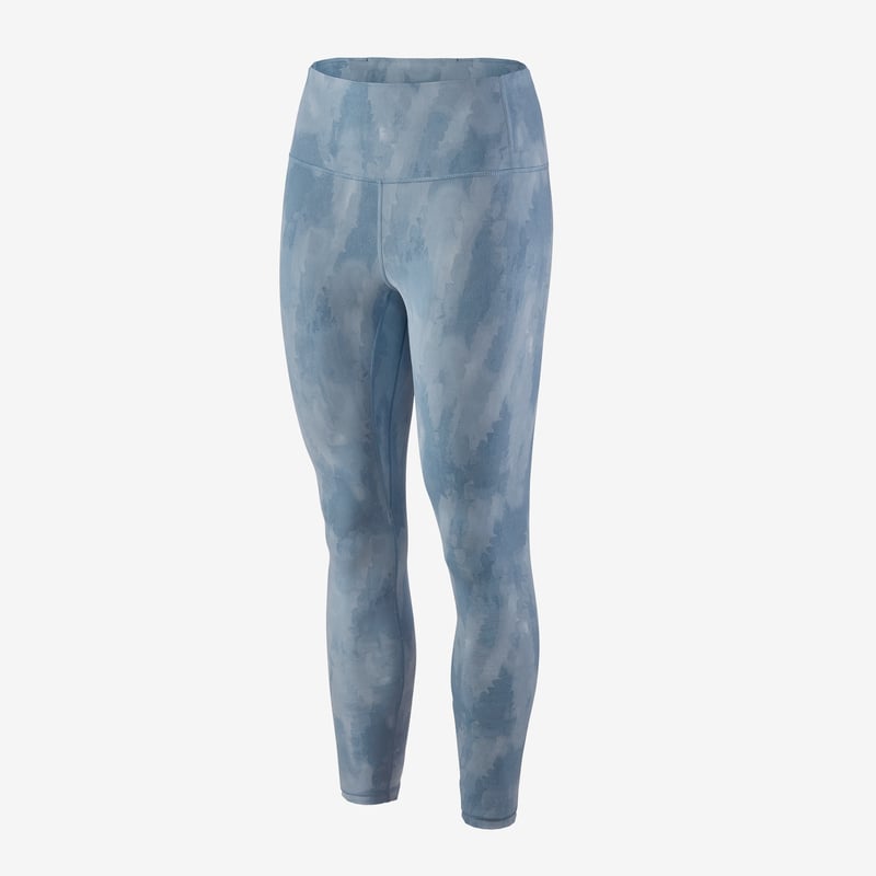Patagonia Women's Maipo 7/8 Tights - Agave Big: Light Plume Grey