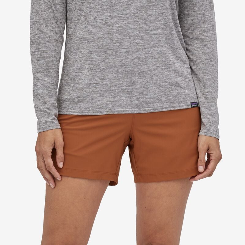 Patagonia Women's Tech Shorts - 5" - Henna Brown