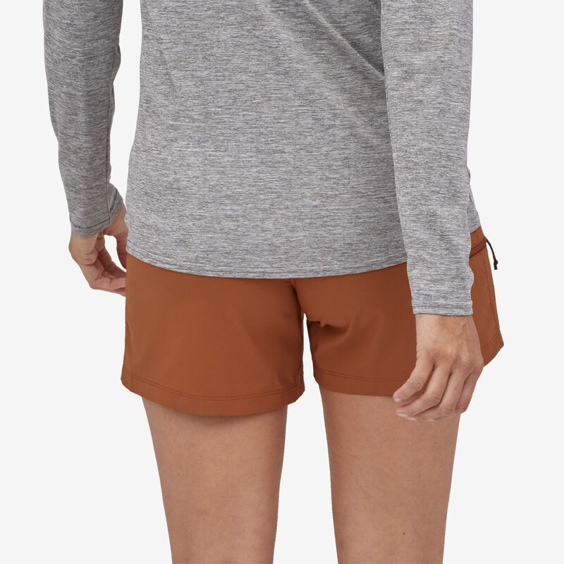 Patagonia Women's Tech Shorts - 5" - Henna Brown