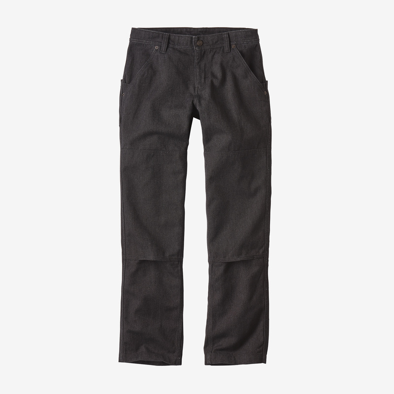 Patagonia Women's Iron Forge Hemp® Canvas Double Knee Pants - Regular - Ink Black