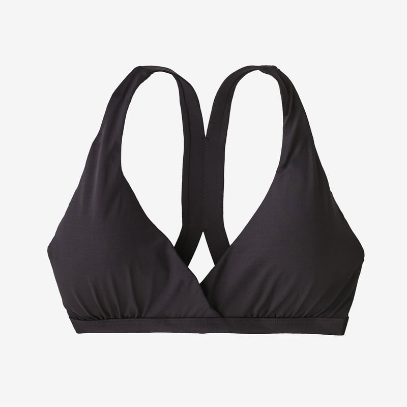 Patagonia Women's Bottom Turn Racerback Bikini Top - Ink Black