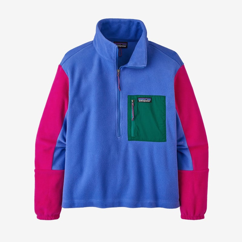 Patagonia Women's Microdini 1/2-Zip Fleece Pullover - Float Blue