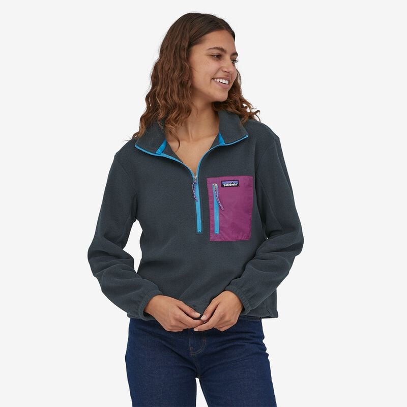 Patagonia Women's Microdini 1/2-Zip Fleece Pullover - Float Blue