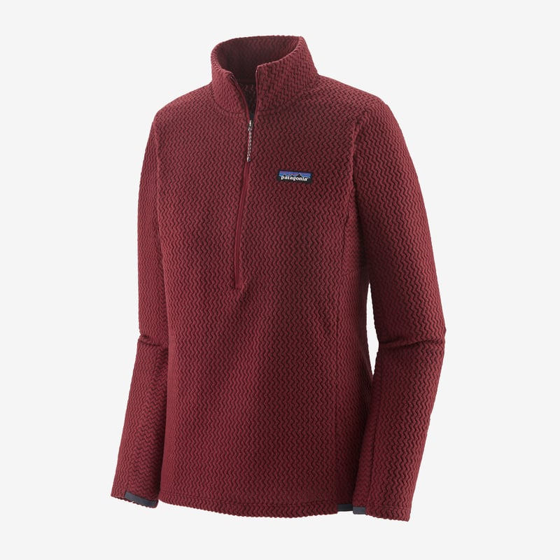 Patagonia Women's R1® Air Zip-Neck - Sequoia Red