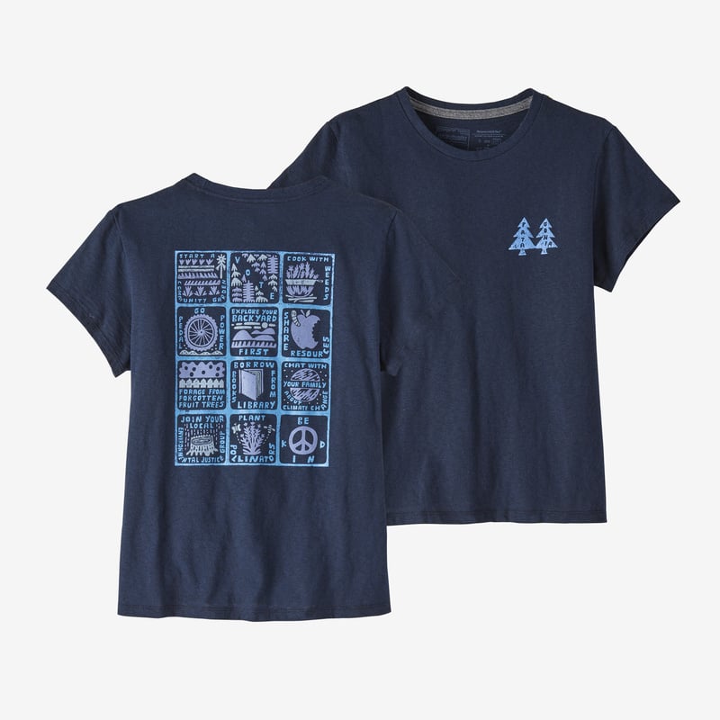 Patagonia Women's How to Change Responsibili-Tee® - New Navy