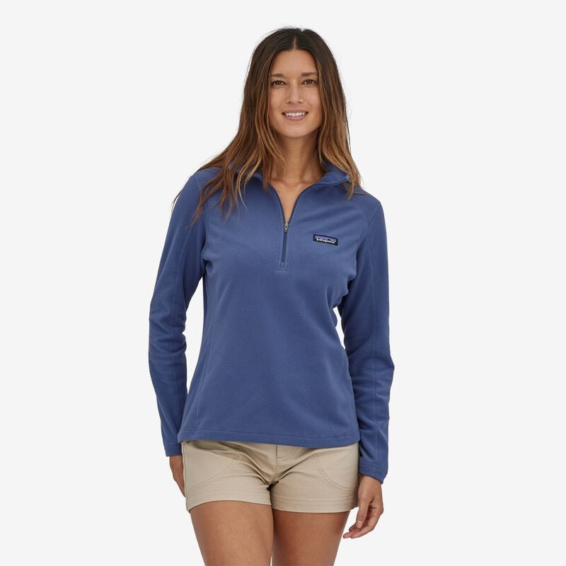 Patagonia Women's Micro D® 1/4-Zip Fleece - Current Blue