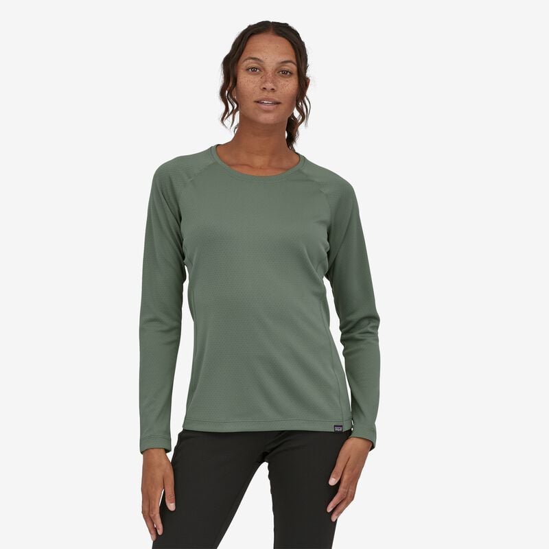 Patagonia Women's Capilene® Midweight Crew - Hemlock Green