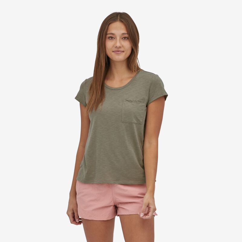 Patagonia Women's Mainstay Tee - Garden Green