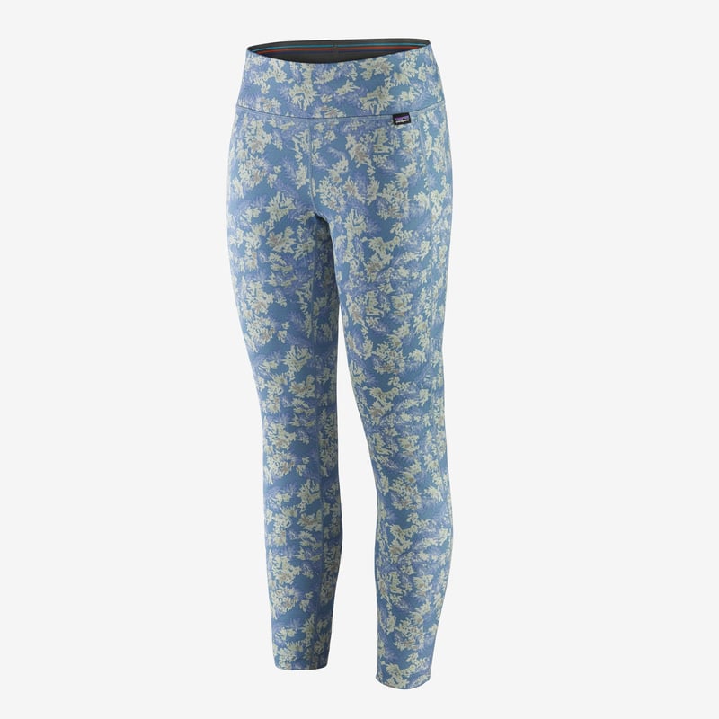 Patagonia Women's Capilene® Midweight Bottoms - Snow Pine: Light Plume Grey