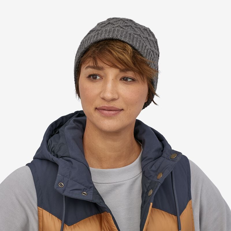 Patagonia Women's Honeycomb Knit Beanie - Noble Grey