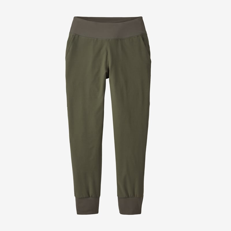 Patagonia Women's Happy Hike Studio Pants - Basin Green