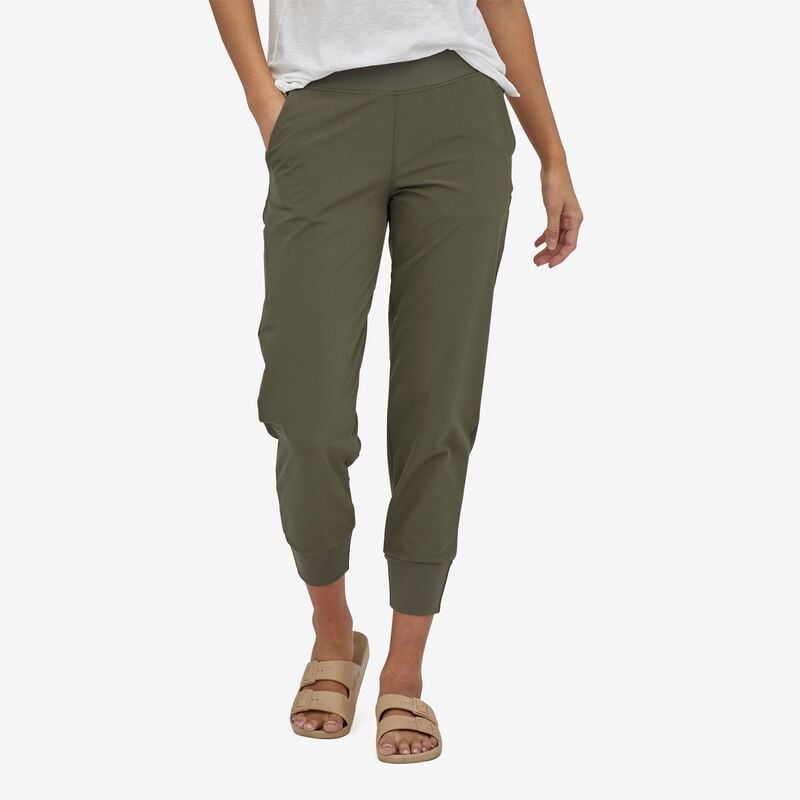 Patagonia Women's Happy Hike Studio Pants - Basin Green