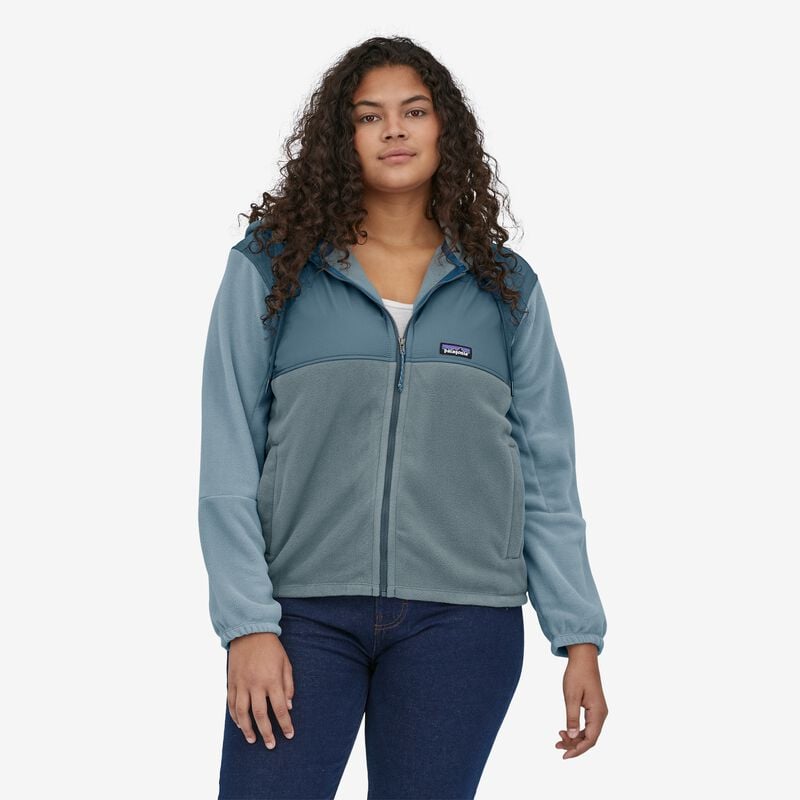 Patagonia Women's Microdini Fleece Hoody - Tidepool Blue