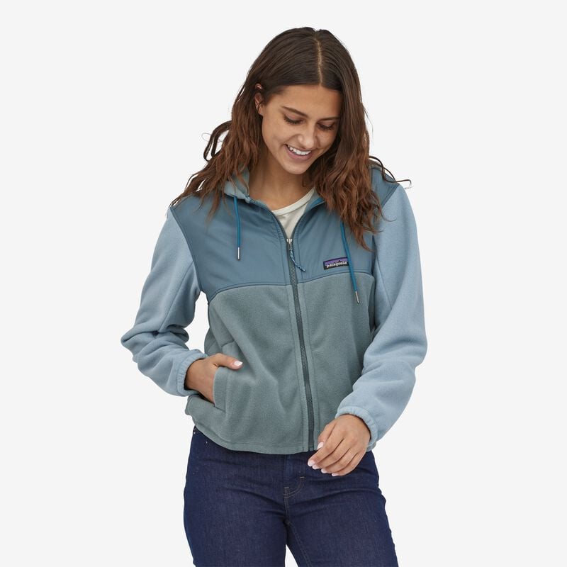 Patagonia Women's Microdini Fleece Hoody - Tidepool Blue
