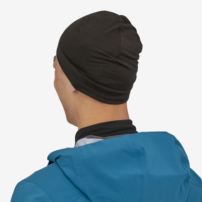 Patagonia Overlook Merino Wool Liner Beanie - Wavy Blue