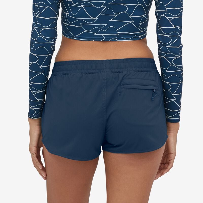 Patagonia Women's Stretch Planing Micro Shorts - 2" - Tidepool Blue