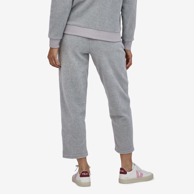 Patagonia Women's Shearling Fleece Crops - Salt Grey
