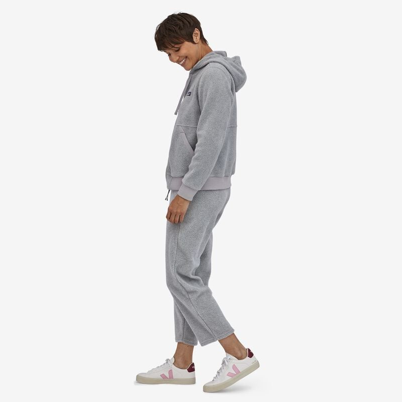 Patagonia Women's Shearling Fleece Crops - Salt Grey