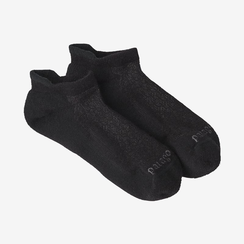 Patagonia Lightweight Merino Performance Anklet Socks - Black