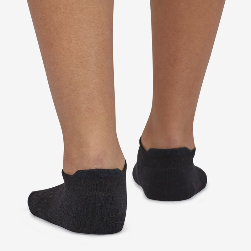 Patagonia Lightweight Merino Performance Anklet Socks - Black