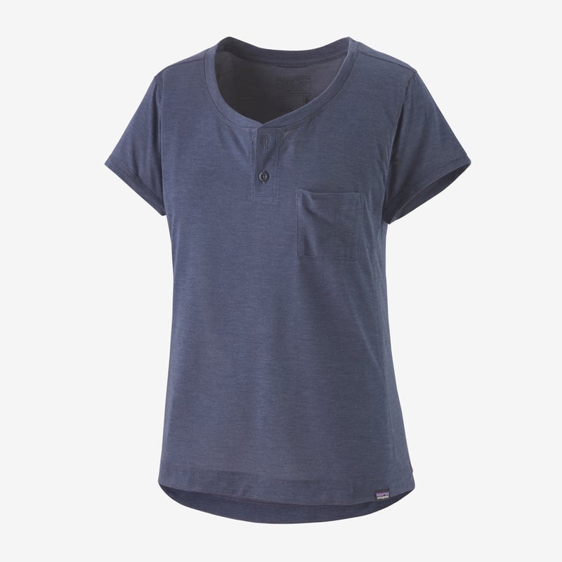 Patagonia Women's Capilene® Cool Trail Bike Henley - Classic Navy