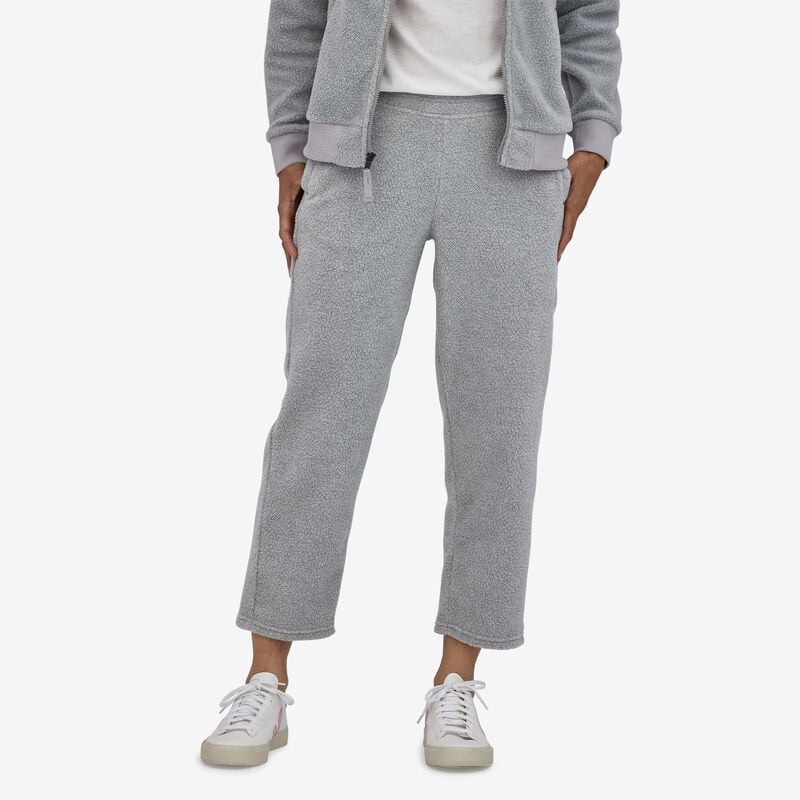 Patagonia Women's Shearling Fleece Crops - Pampas Tan