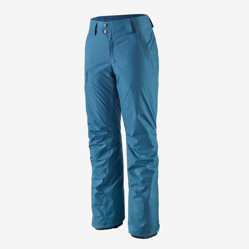 Patagonia Women's Insulated Powder Town Pants - Short - Wavy Blue