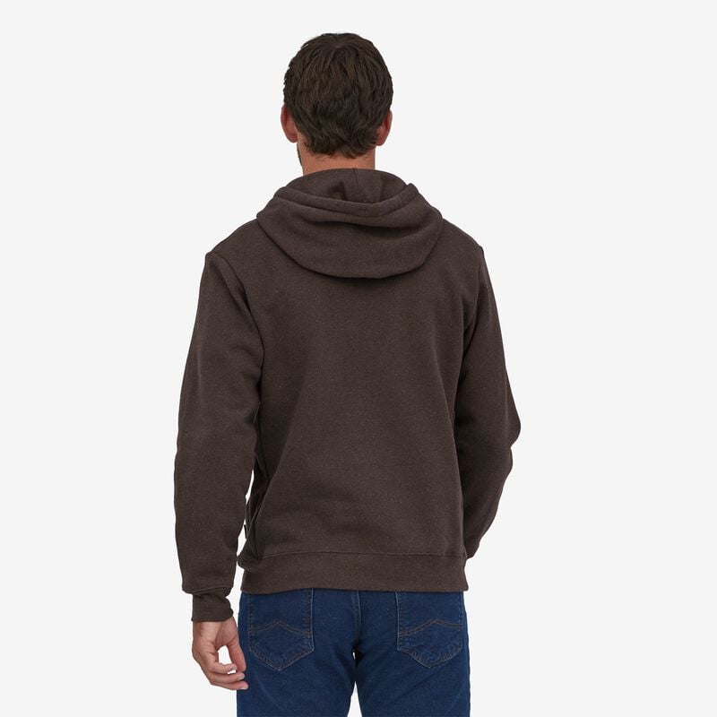 Patagonia Line Logo Ridge Stripe Uprisal Hoody - Cone Brown