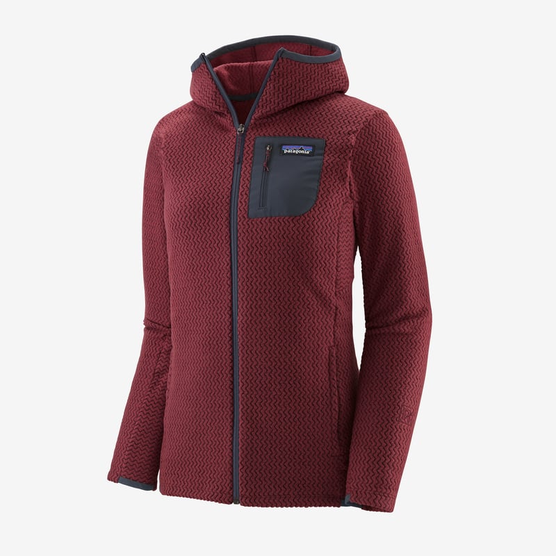 Patagonia Women's R1® Air Full-Zip Hoody - Sequoia Red
