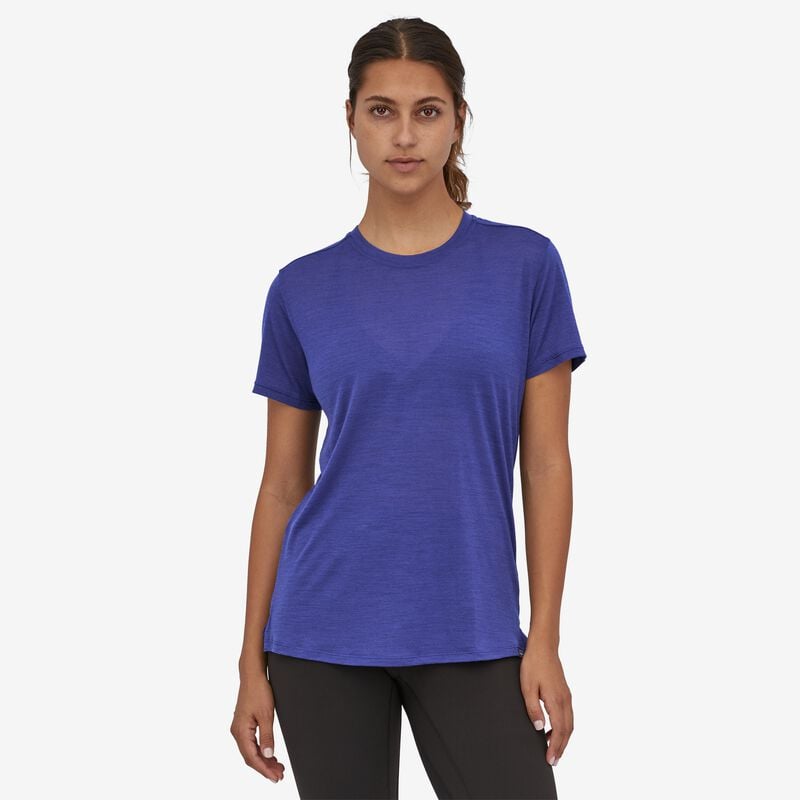 Patagonia Women's Capilene® Cool Merino Shirt - Sound Blue