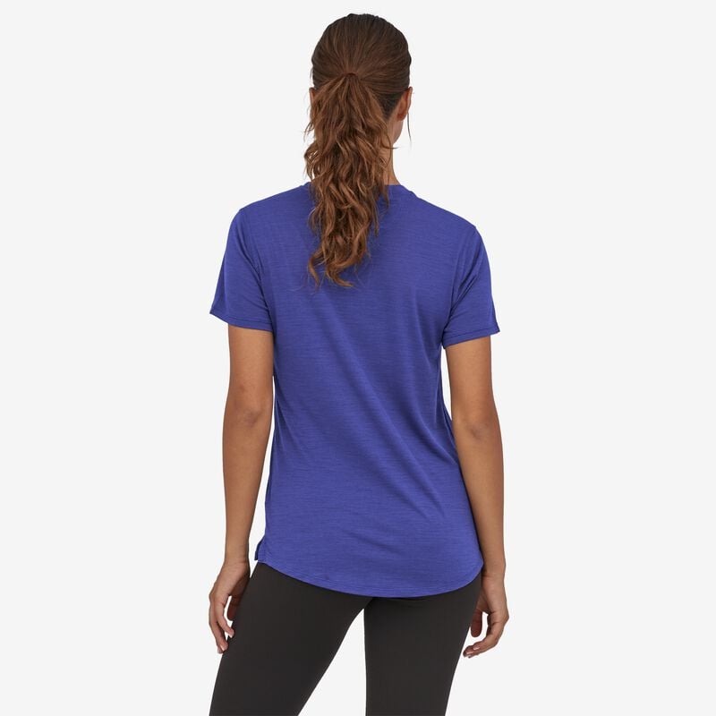 Patagonia Women's Capilene® Cool Merino Shirt - Sound Blue