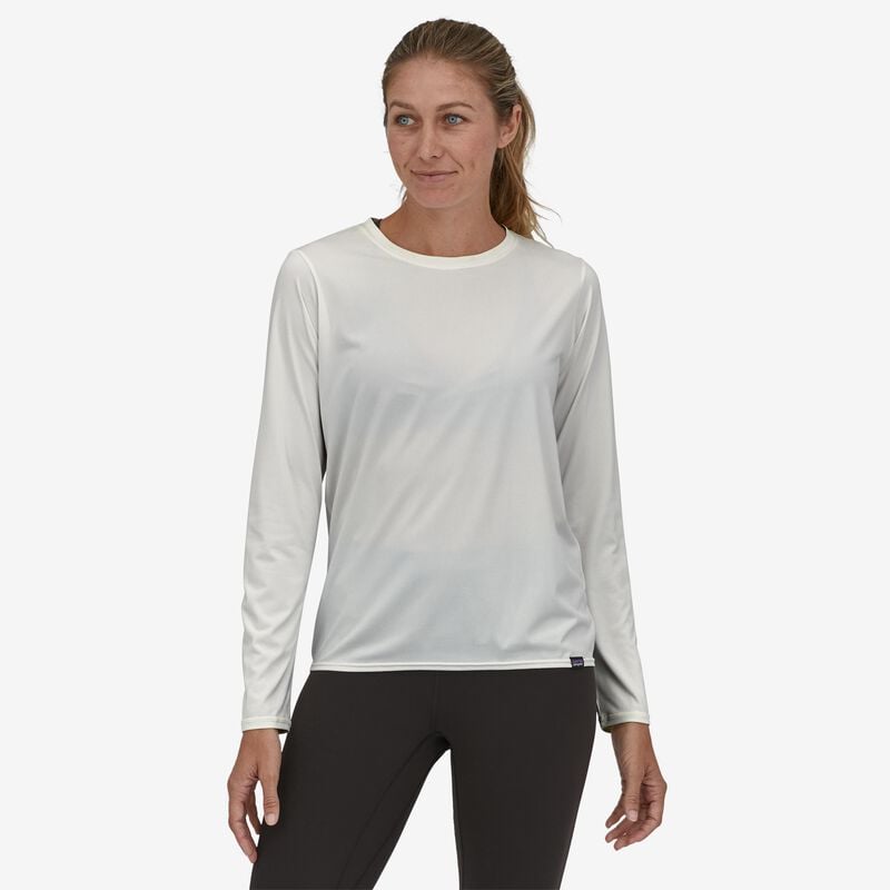 Patagonia Women's Long-Sleeved Capilene® Cool Daily Shirt - White