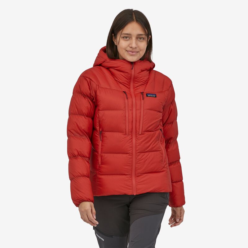 Patagonia Women's Fitz Roy Down Hoody - Sumac Red
