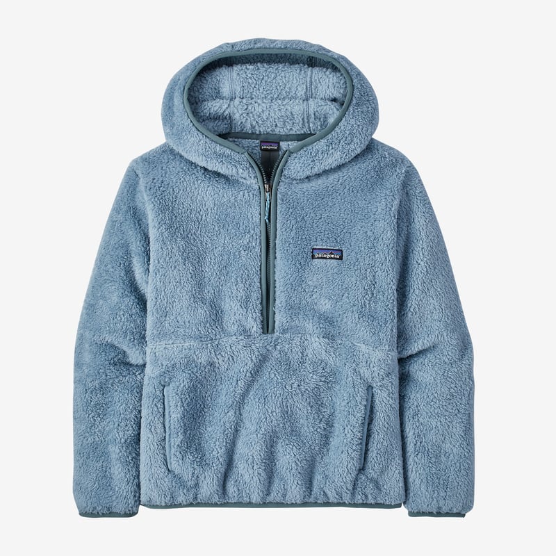 Patagonia Women's Los Gatos Hooded Fleece Pullover - Light Plume Grey