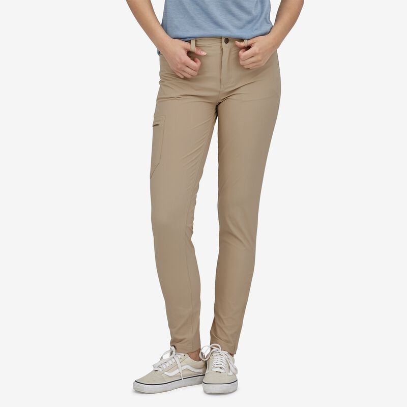 Patagonia Women's Skyline Traveler Pants - Regular - Oar Tan