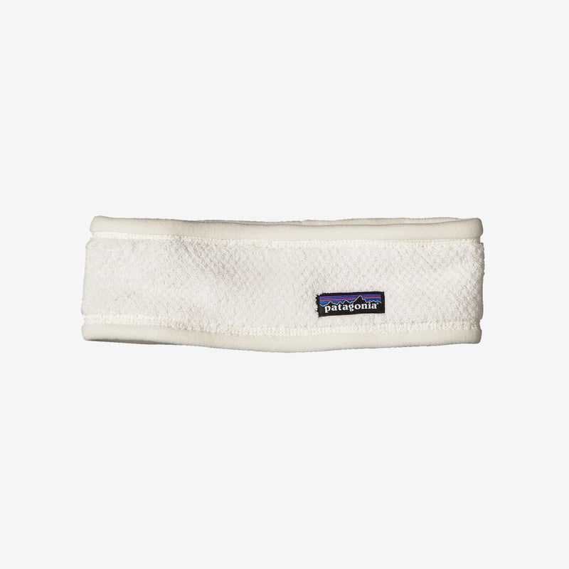 Patagonia Women's Re-Tool Fleece Headband - Raw Linen - White X-Dye