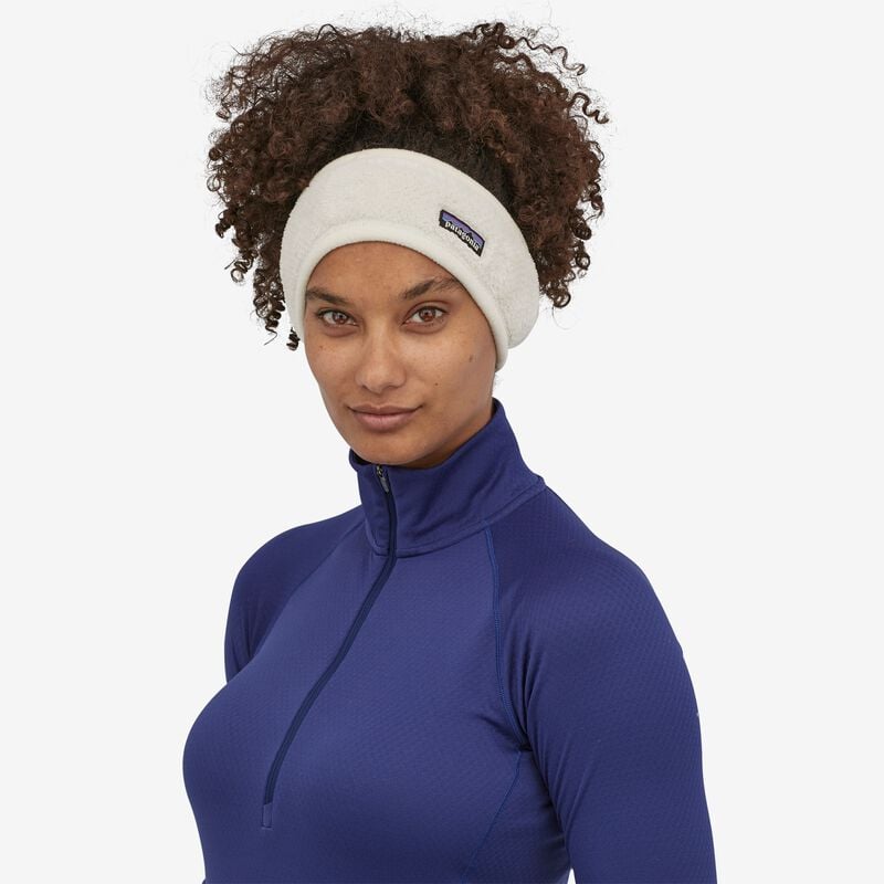 Patagonia Women's Re-Tool Fleece Headband - Raw Linen - White X-Dye