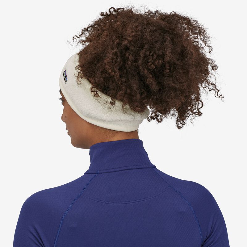 Patagonia Women's Re-Tool Fleece Headband - Raw Linen - White X-Dye