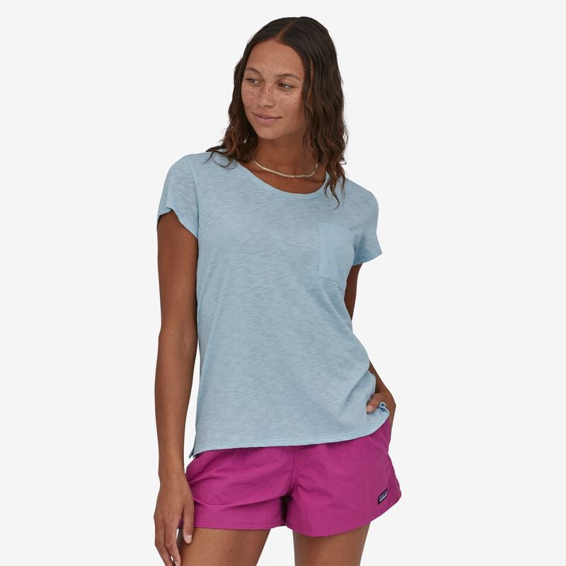 Patagonia Women's Mainstay Tee - Steam Blue