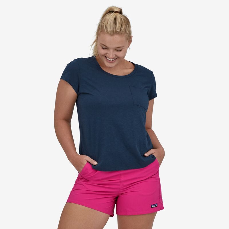 Patagonia Women's Mainstay Tee - Steam Blue