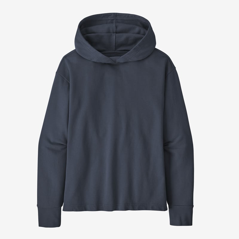 Patagonia Women's Regenerative Organic Certified™ Cotton Essential Hoody - Smolder Blue