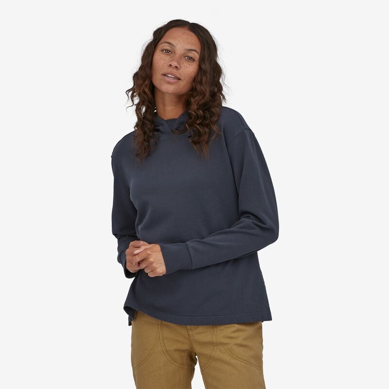 Patagonia Women's Regenerative Organic Certified™ Cotton Essential Hoody - Smolder Blue