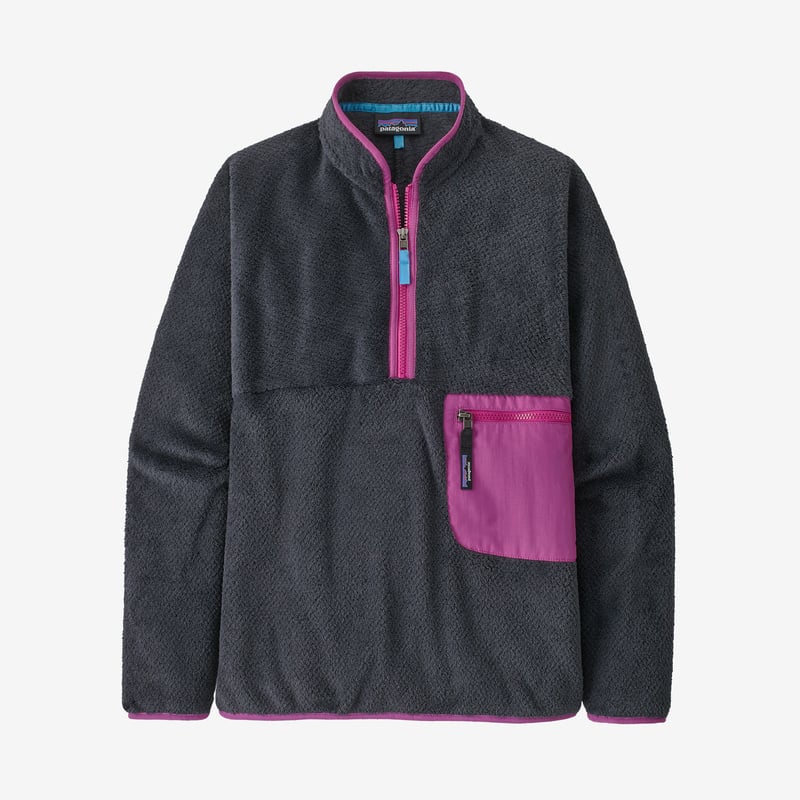 Patagonia Women's Re-Tool Fleece 1/2-Zip Pullover - Pitch Blue - Pitch Blue X-Dye