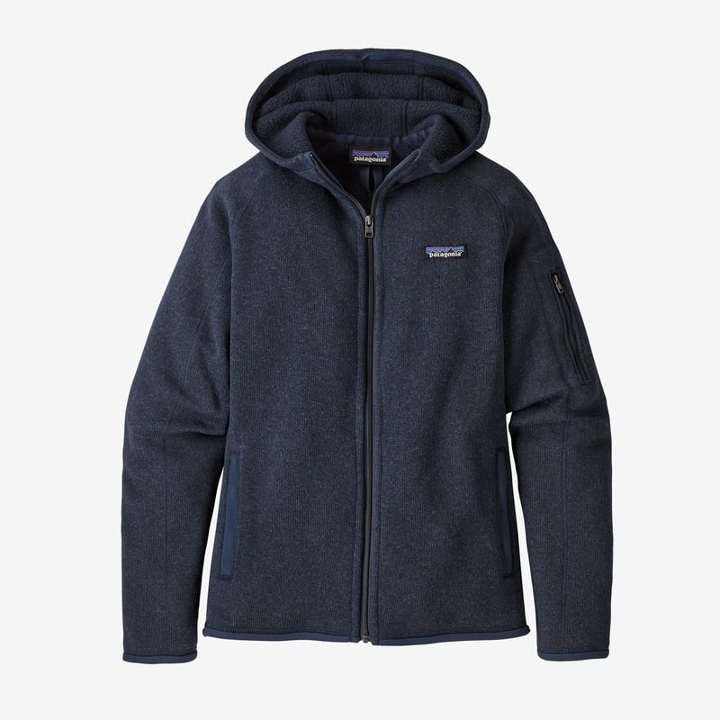 Patagonia Women's Better Sweater® Fleece Hoody - New Navy