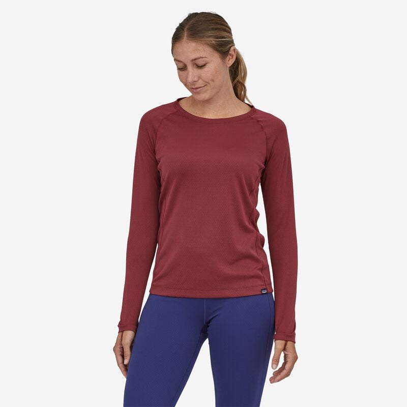 Patagonia Women's Capilene® Midweight Crew - Sequoia Red